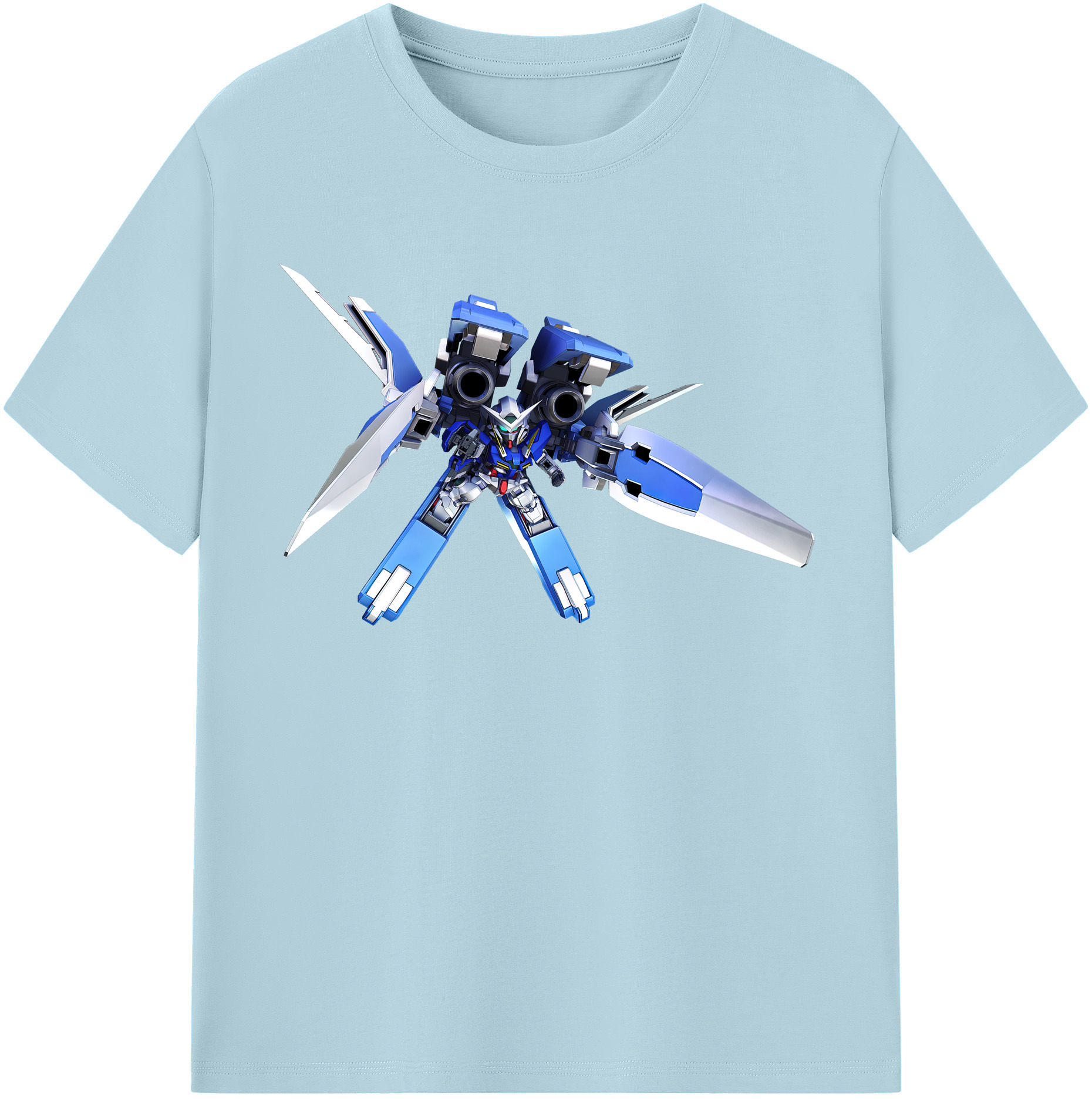 （画像用） 機動戦士ガンダム Mobile Suit Gundam 綿100％半袖Tシャツ（フロントプリント）